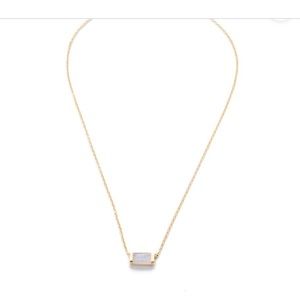 Margaret Elizabeth moonstone gold necklace